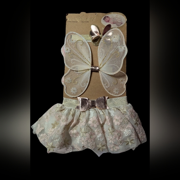 Elly & Emmy Tutu Set, Size 0-12 Months