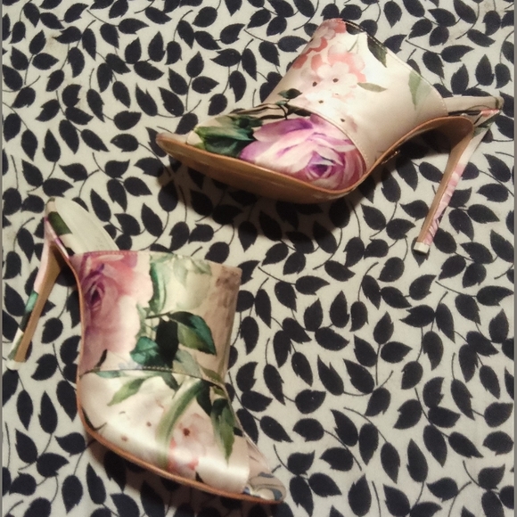 BEAUTIISOLES Cindy Peep Toe Heels by Robyn Shreiber