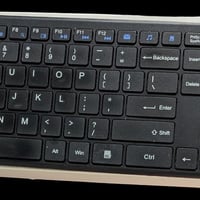 Gallery image 1 for Arteck HW192 Stainless Steel 2.4G USB Wireless Keyboard