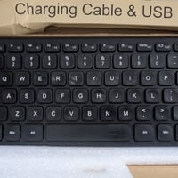 Gallery image 2 for Arteck HW192 Stainless Steel 2.4G USB Wireless Keyboard