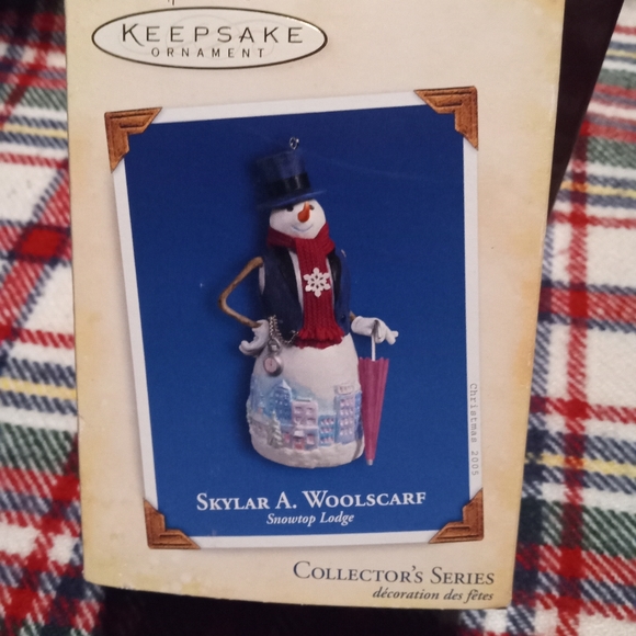 SKYLAR A. WOOLSCARF Hallmark Ornament