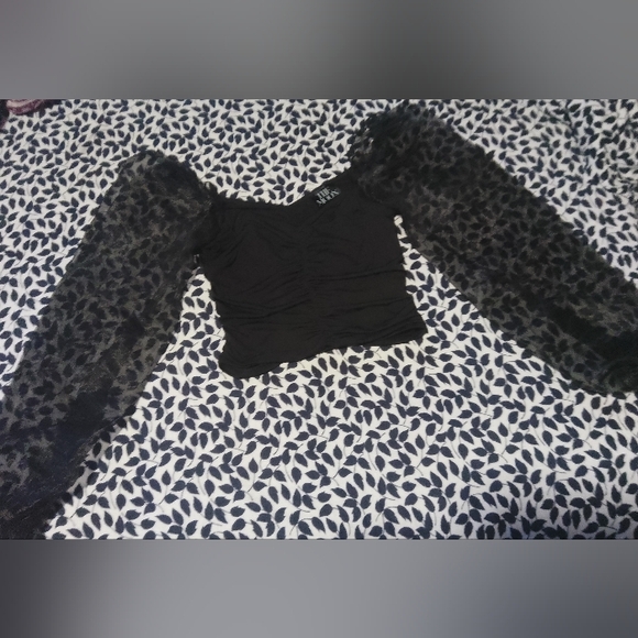 The Moon Crop Top, Size Small