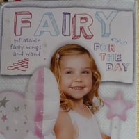 Inflatable fairy wings & wand