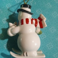 Gallery image 3 for Lenox Very Merry Snowman Ornament