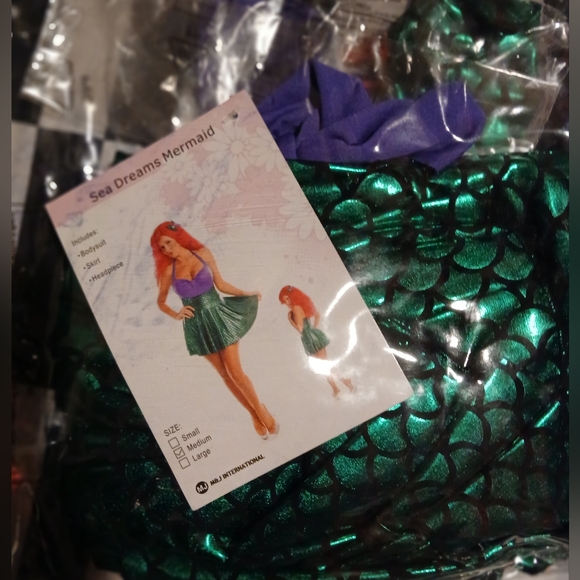 Sea Dreams Mermaid Costume, Medium