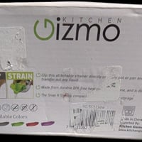 Gallery image 1 for Kitchen Gizmo Snap 'N Strain Pot Strainer