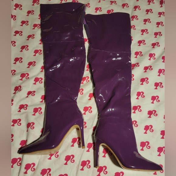 Fashion Nova Hope You Do Over The Knee Boots