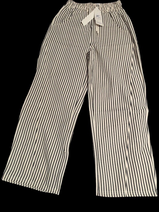 Striped Wide Leg Lounge Pants