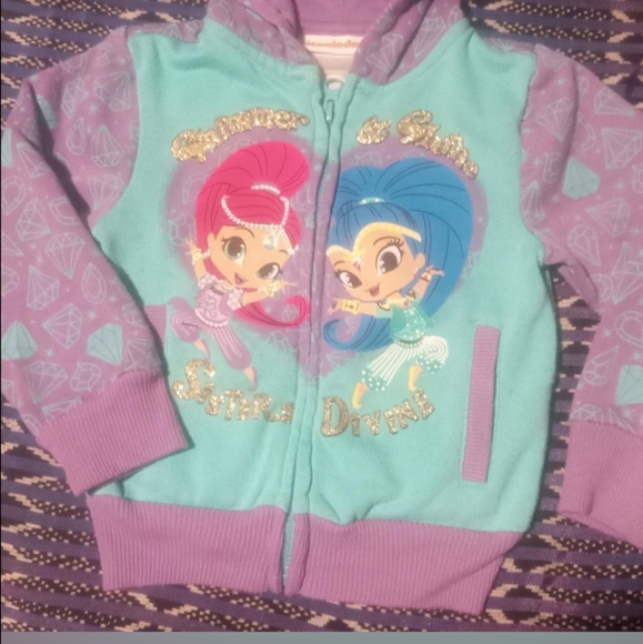 Shimmer & Shine Toddler Hoodie, 2T