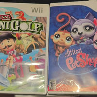 Nintendo Wii Sey of 2 Video Games
