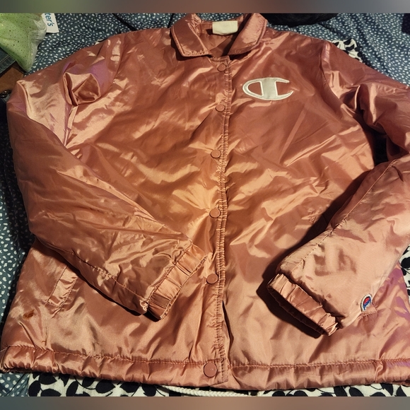 Champion Satin Coach Jacket, X-Small