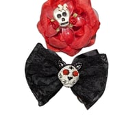 Day of the Dead Set of Hair Clips