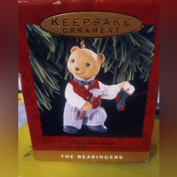 Hallmark Keepsake 1993 The Bearingers- Papa