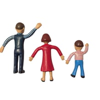 Gallery image 1 for NJ Croce Co Davey & Goliath Bendable VINTAGE Action Figures