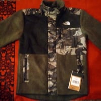 The North Face Boys Forrest Fleece Mashup Jacket, Large