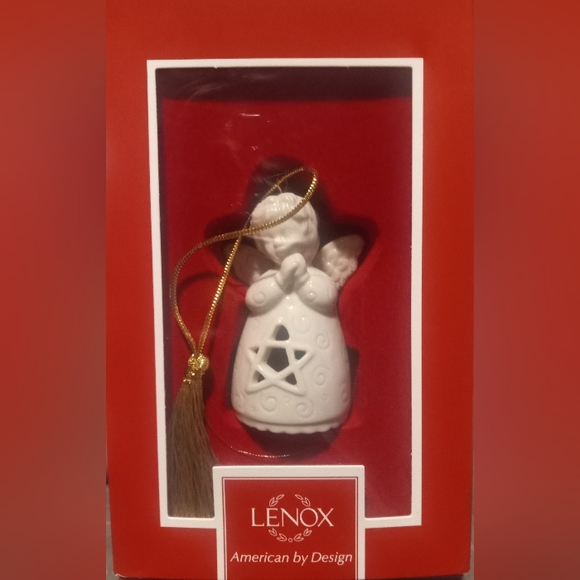 LENOX Angel Wishes Star Bell Ornament