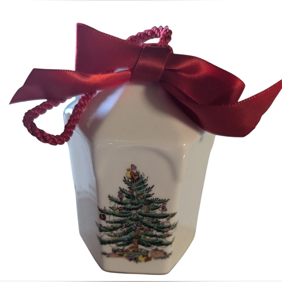 Spode Christmas Tree Lantern Ornament