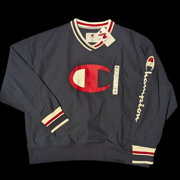 Champion Gridiron V-Neck Windbreaker